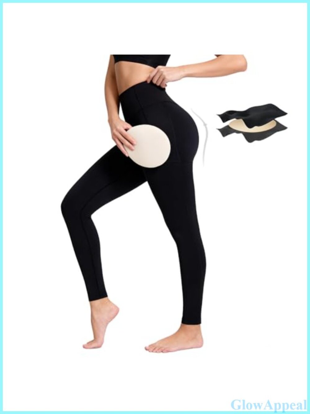 3-in-1 Butt Lifting Shapewear Leggings Tummy Control with Pockets